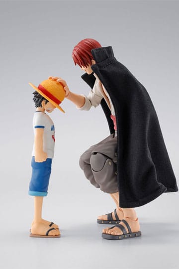 One Piece S.H.Figuarts Actionfiguren 2er-Pack Shanks & Monkey D. Luffy Childhood Ver.