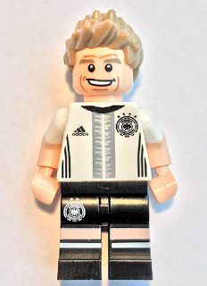 LEGO® Minifigur Collectible Minifigure dfb009 - Thomas Müller, Deutscher Fussball-Bund / DFB (Minifigure Only without Stand and Accessories)