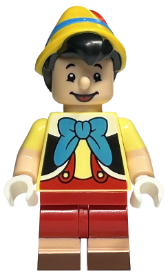 LEGO® Minifigur Disney dis093 - Pinocchio, Disney 100 (Minifigure Only without Stand and Accessories)