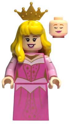 LEGO® Minifigur Disney dis099 - Aurora, Disney 100 (Minifigure Only without Stand and Accessories)