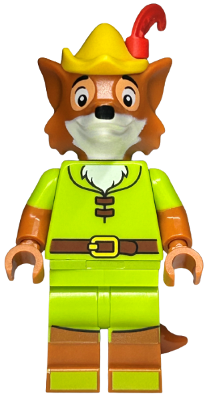 LEGO® Minifigur Disney dis105 - Robin Hood, Disney 100 (Minifigure Only without Stand and Accessories)