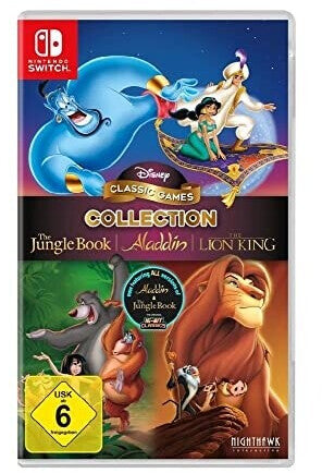Nintendo Switch Disney Classic Games: The Jungle Book + Aladdin + The Lion King
