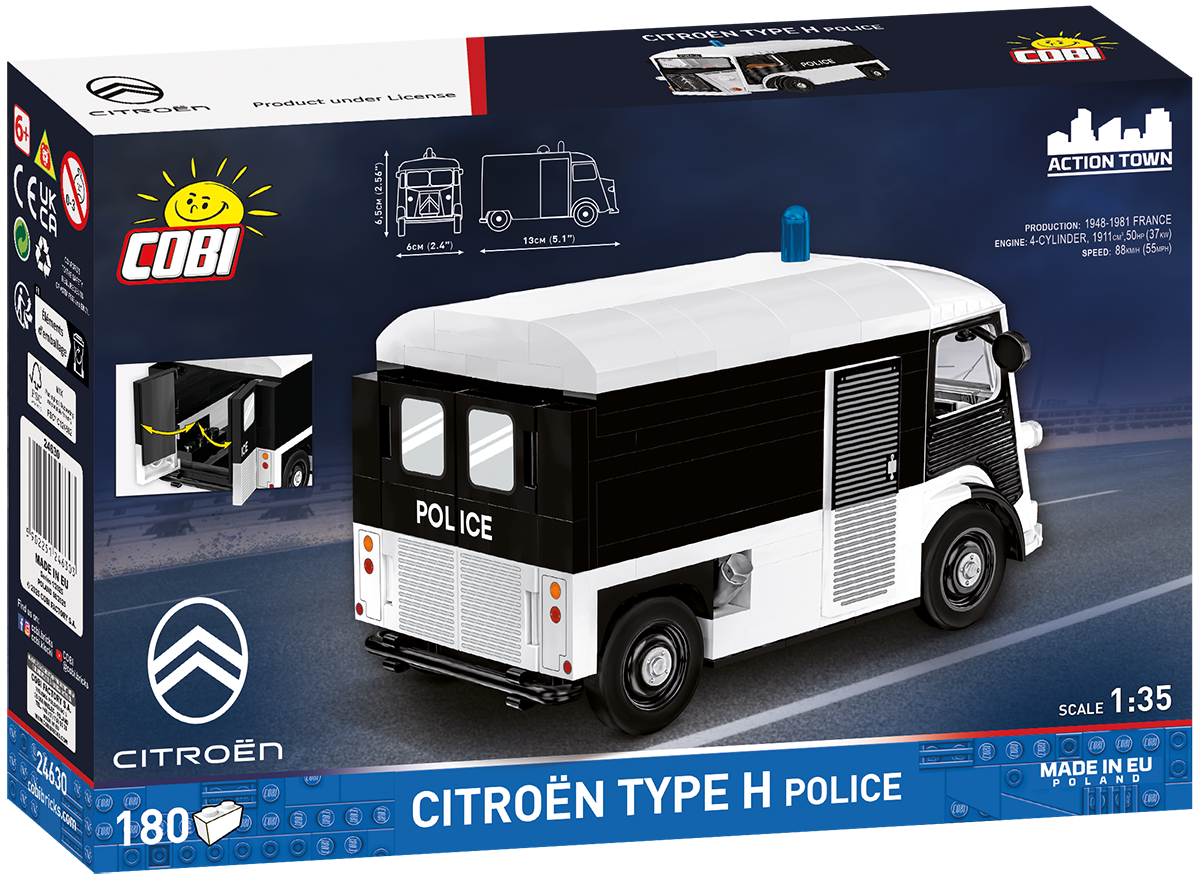 Cobi 24630 - Maßstab 1:35 - Citroen Type H Police