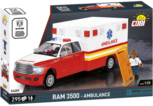 Cobi 24609 -Maßstab 1:35 - RAM 3500 - Ambulance