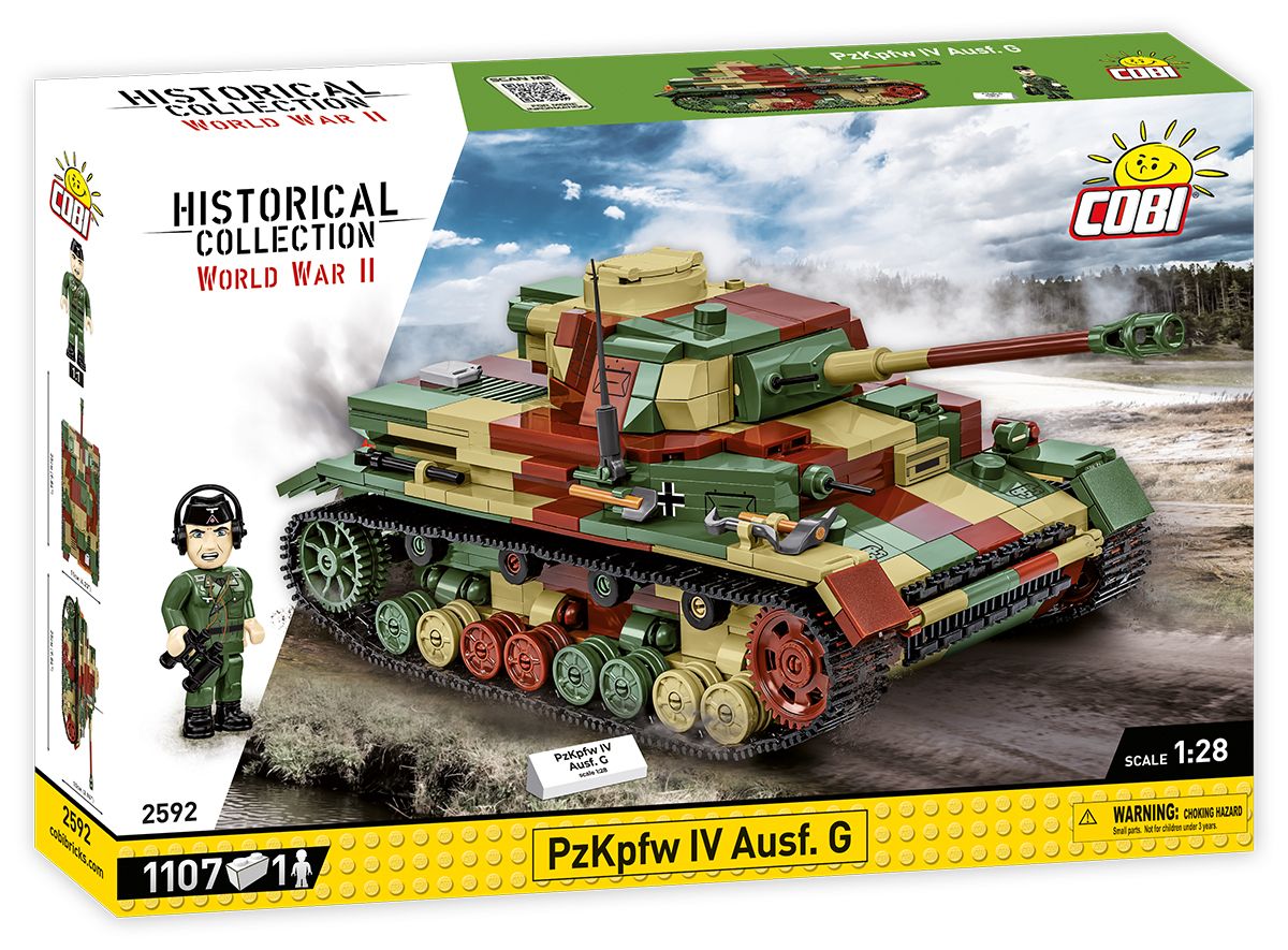 Cobi 2592 - HC WWII - Maßstab 1:28 - PzKpfw IV Ausf. G