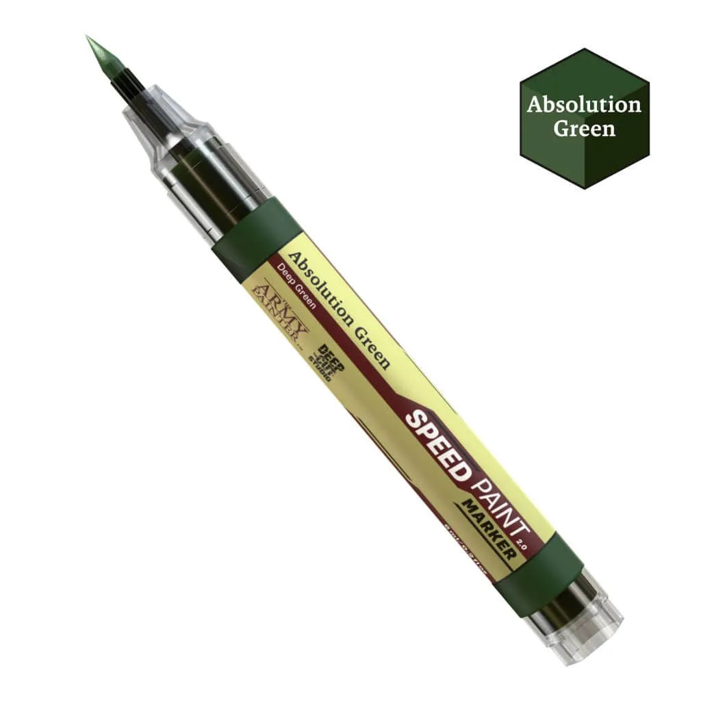 The Army Painter - Speedpaint Marker - Absolution Green - APSM1000