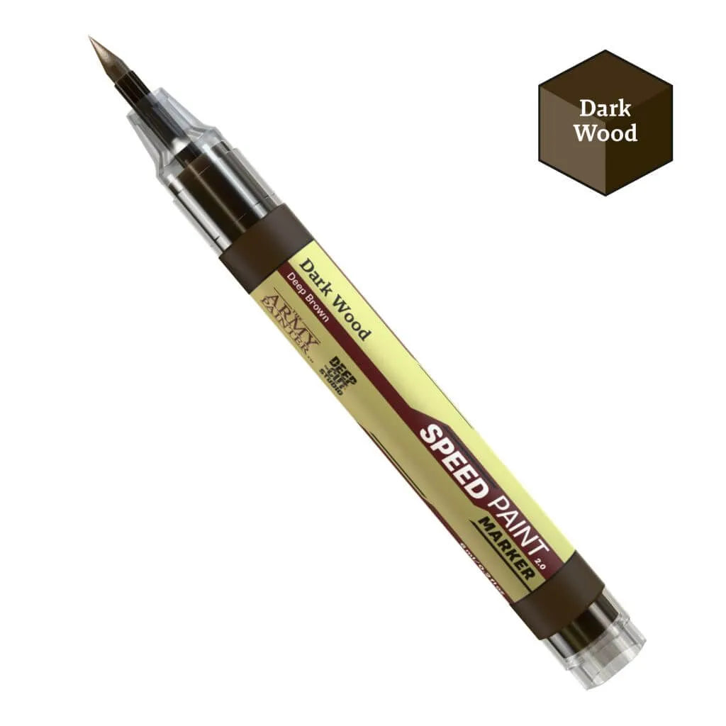 The Army Painter - Speedpaint Marker - Dark Wood - SM1038