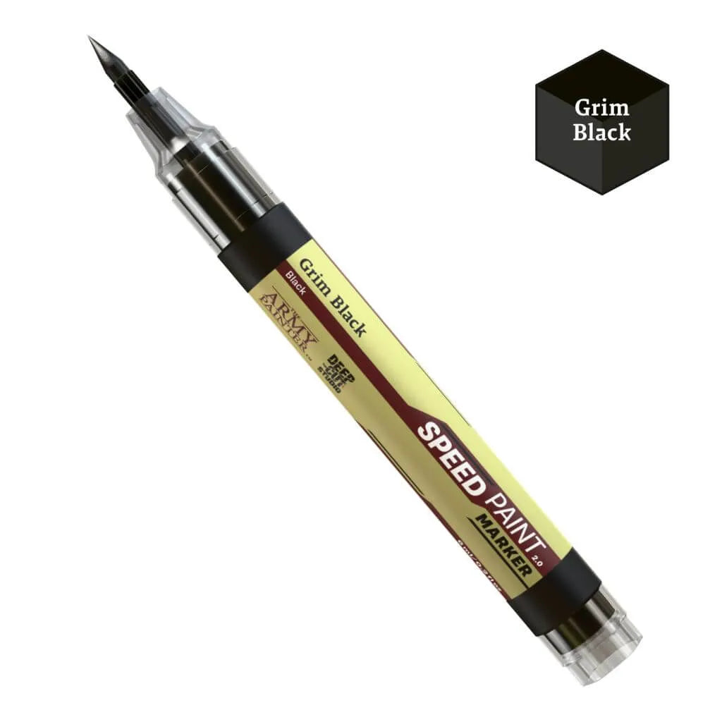 The Army Painter - Speedpaint Marker - Grim Black - SM1020