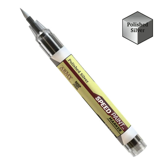 The Army Painter - Speedpaint Marker - Polished Silver - SM1017