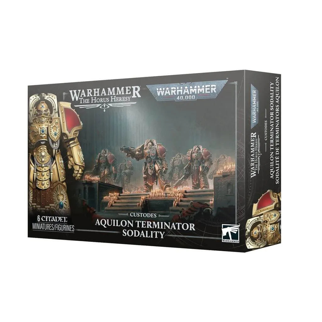 Warhammer 40.000 - Adeptus Custodes - Custodes Aquilon Terminator Sodality - 77-12