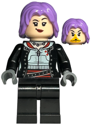 LEGO® Minifigur Harry Potter hp369 - Nymphadora Tonks - Medium Lavender Hair, Plain Legs