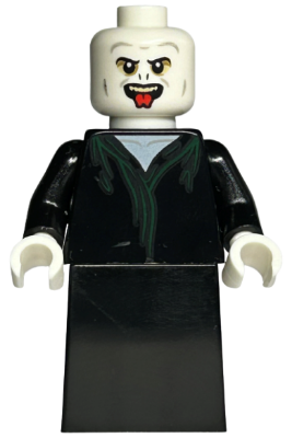 LEGO® Minifigur Harry Potter hp373 - Lord Voldemort - White Head, Black Skirt, Tongue