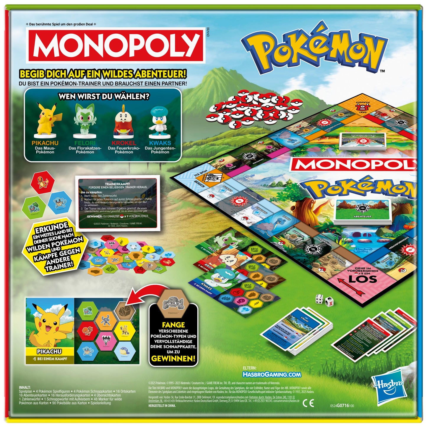 Pokémon Brettspiel Monopoly *Deutsche Version*