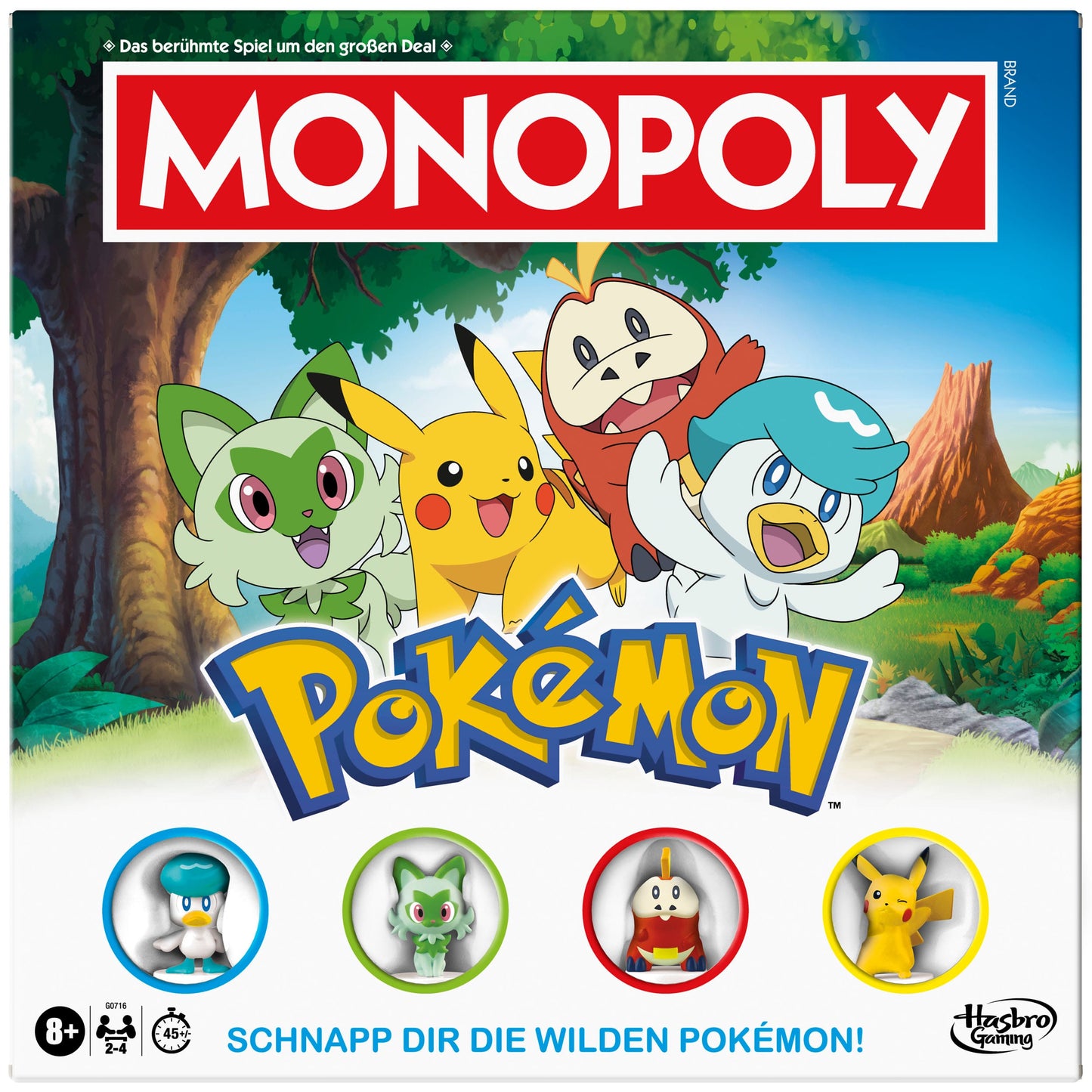Pokémon Brettspiel Monopoly *Deutsche Version*