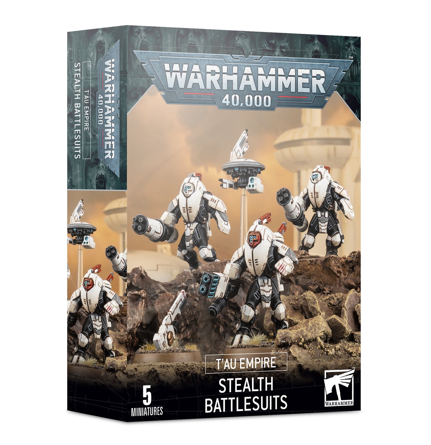 Warhammer 40.000 - T'au Empire - Stealth Battlesuits (56-14)