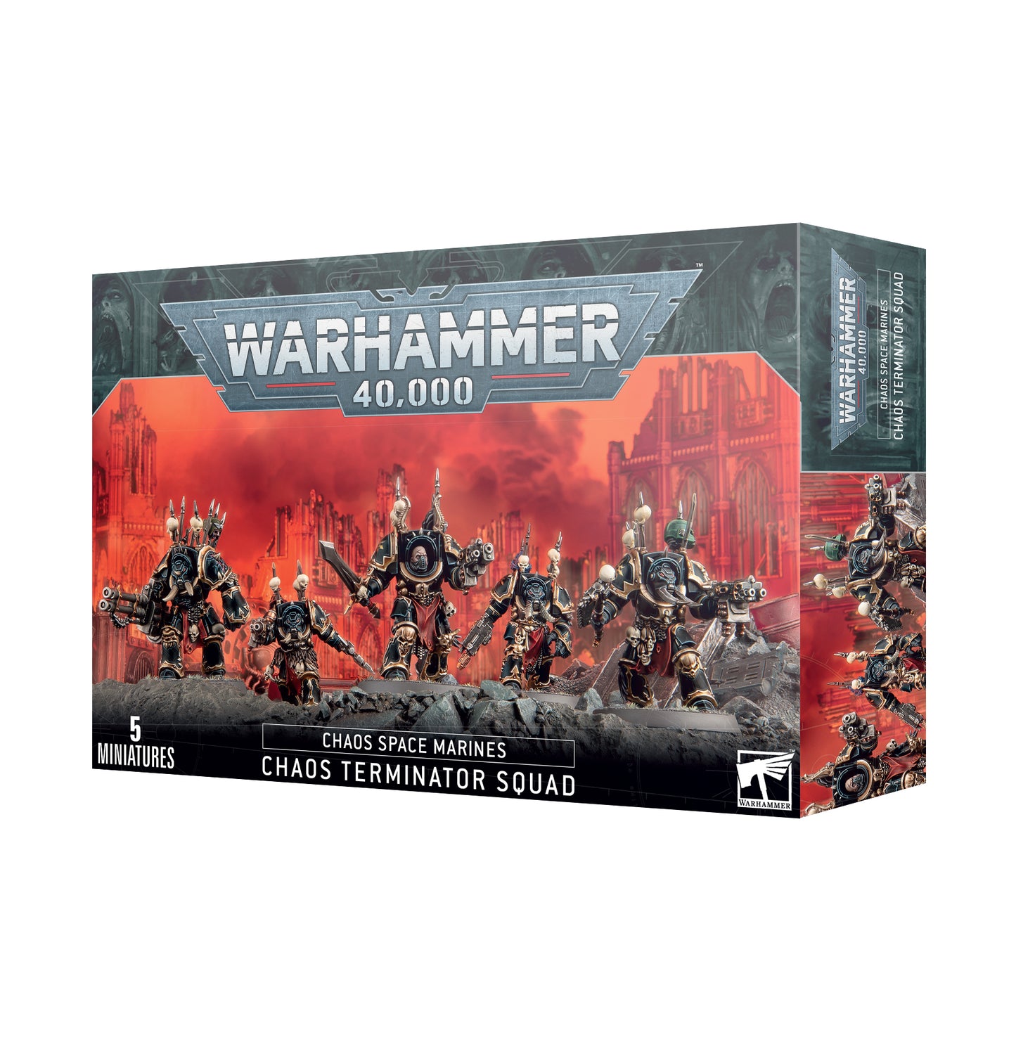 Warhammer 40.000 - Chaos Space Marines - Chaos Terminator Squad