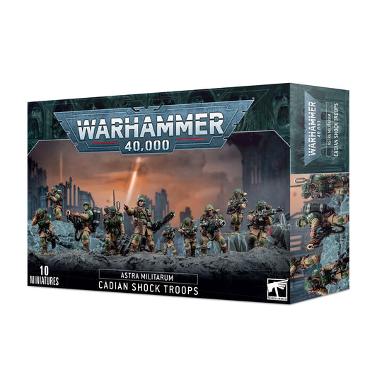 Warhammer 40.000 - Astra Militarum - Cadian Shock Troops