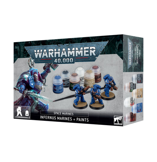 Warhammer 40.000 - Space Marines Infernus Marines + Paints (60-11)