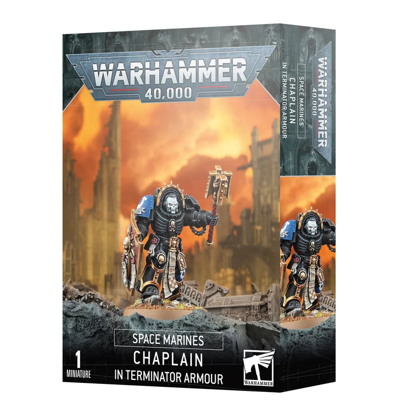 Warhammer 40.000 - Space Marines - Chaplain in Terminator Armour - 48-91
