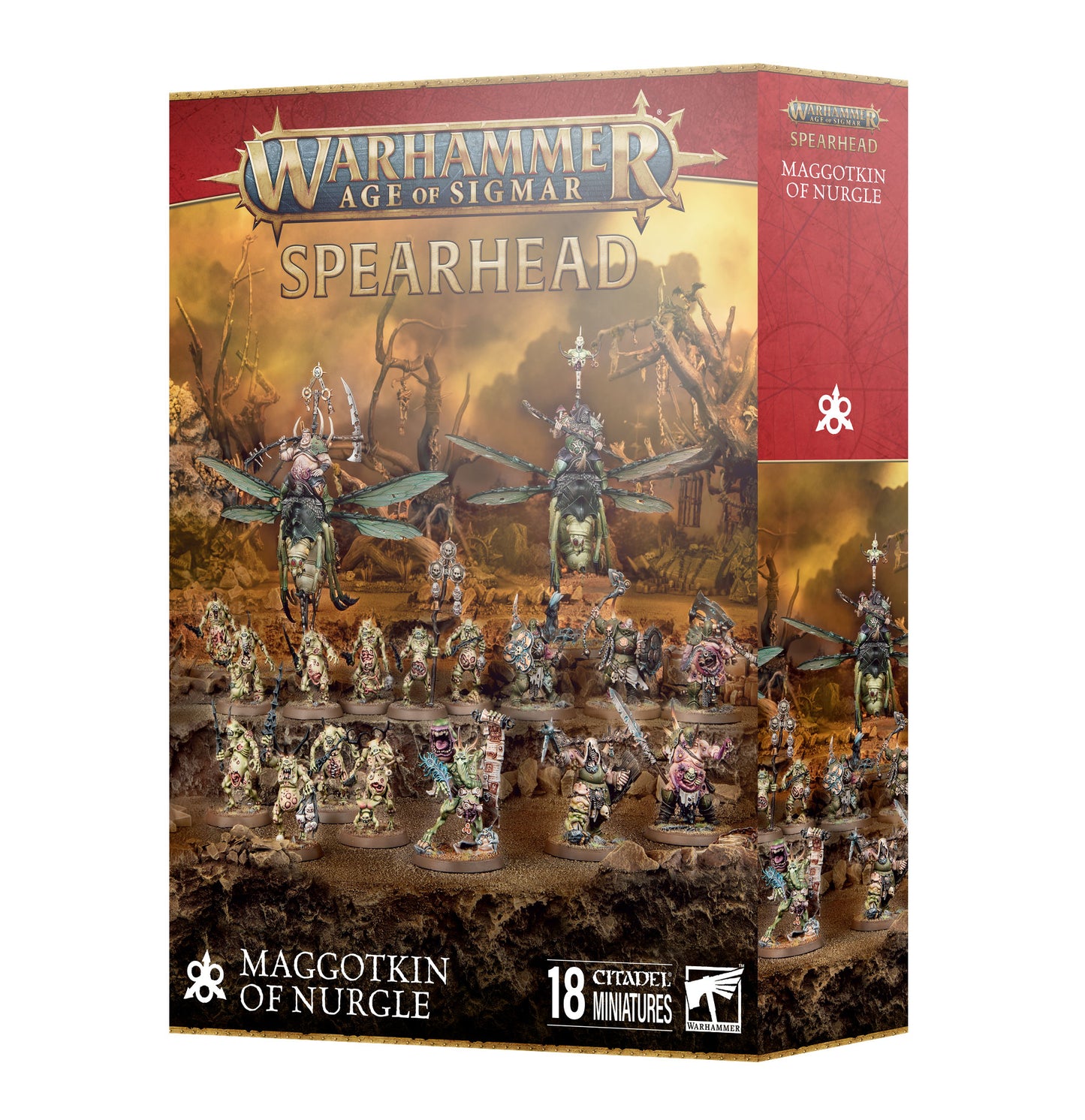 Warhammer Age of Sigmar - Speerspitze der Madensippe des Nurgle - (70-01)