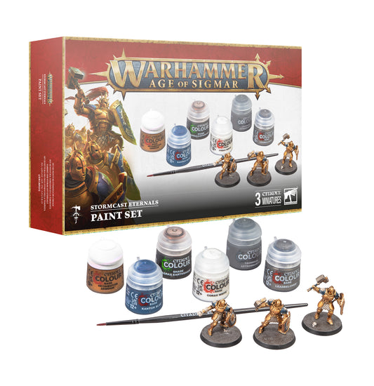 Warhammer Age of Sigmar - Stormcast Eternals Paint Set (60-10)