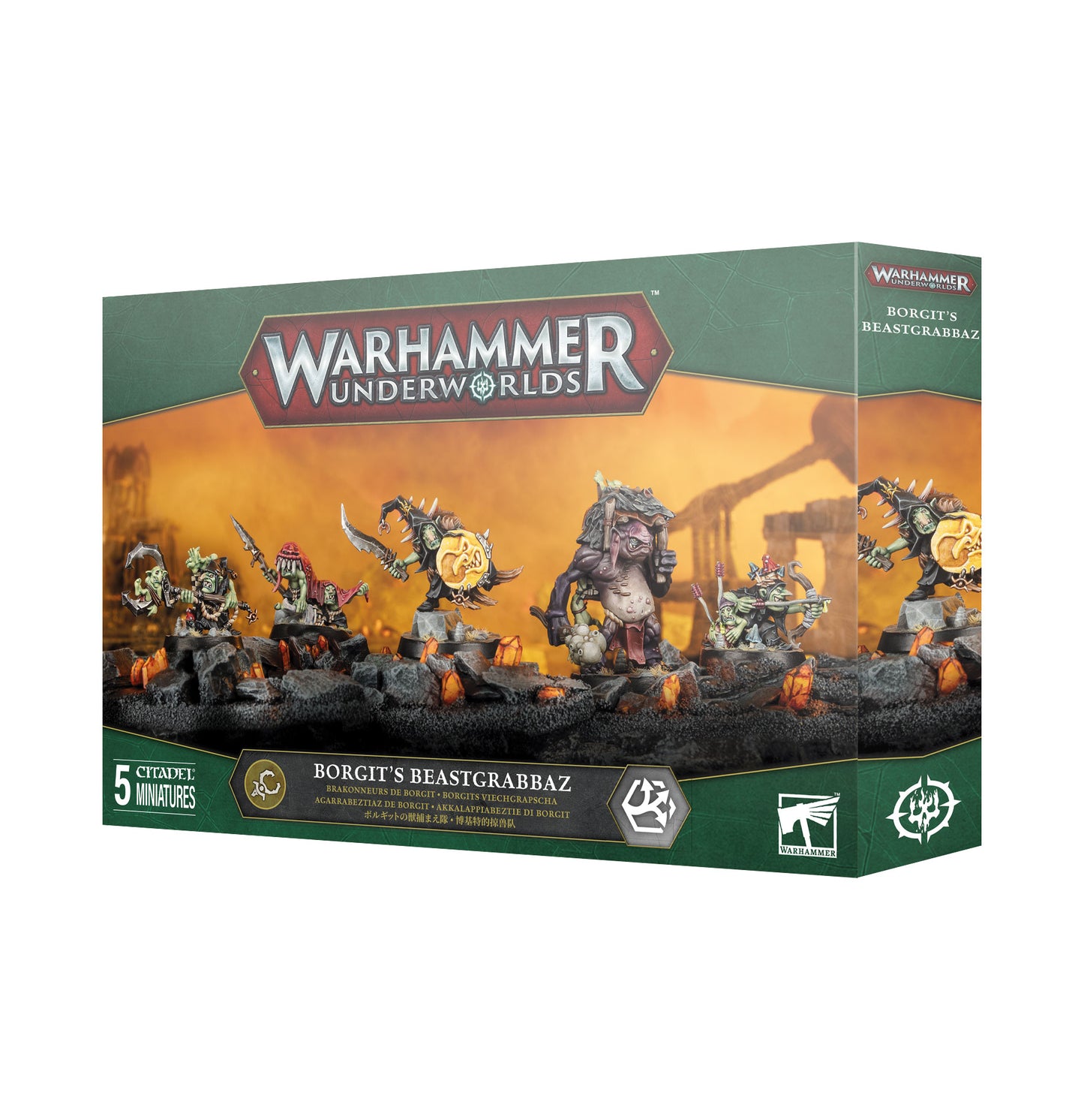 Warhammer Underworlds - Borgit's Beastgrabbaz (109-33)