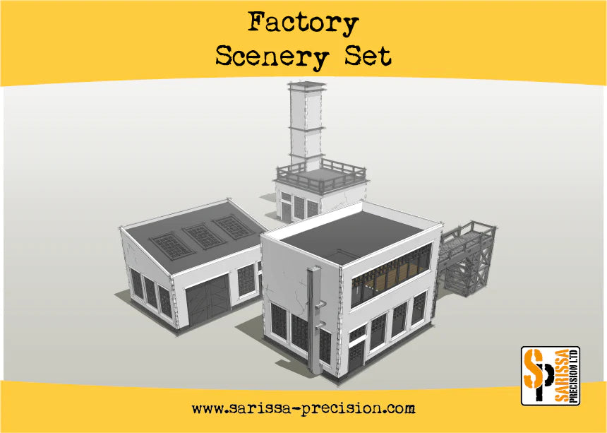 Sarissa Hobby & Terrain - Factory Scenery Set - I010