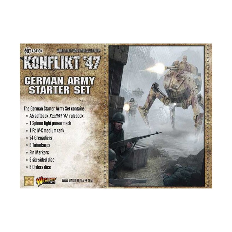 Warlord Games - Konflikt 47 - German Starter Set - 451510201