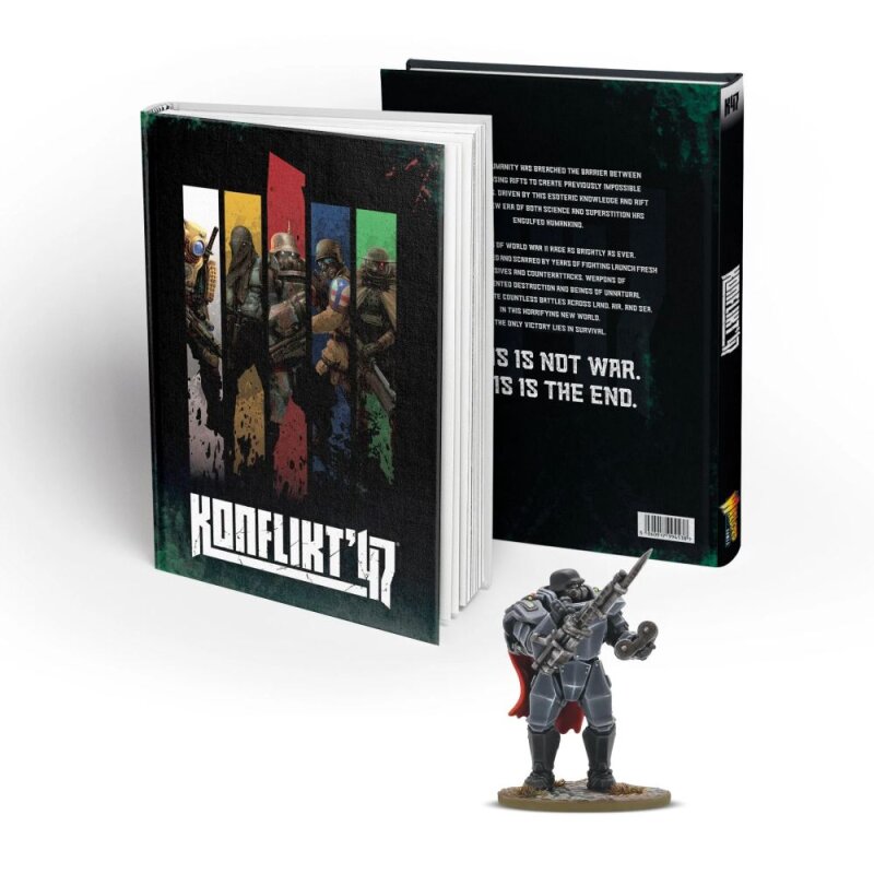 Warlord Games - Konflikt 47 - Rulebook (inkl. Axis Special Miniature) (EN) - 451010003