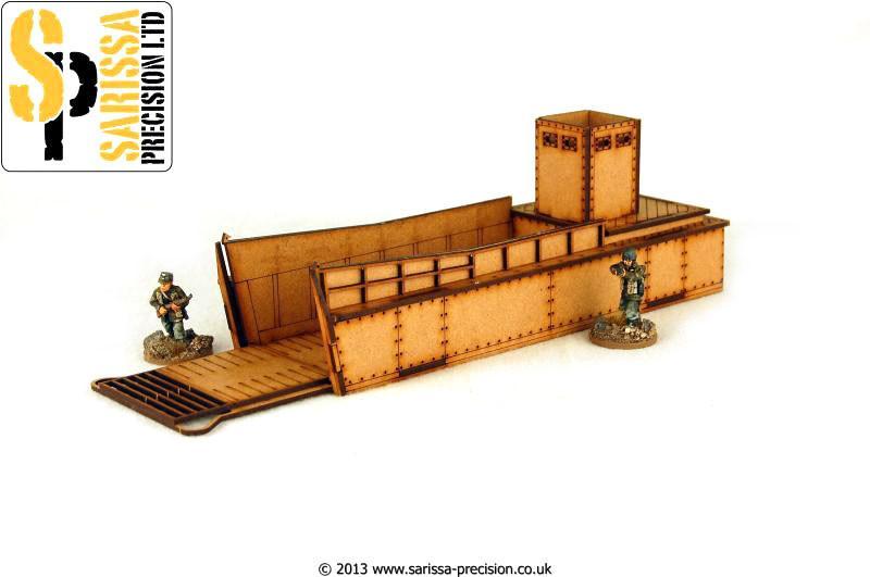 Sarissa Hobby & Terrain - WW2 LCM Landing Craft