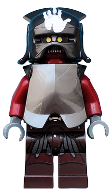 LEGO® Minifigur Lord of the Ring lor022 - Uruk-hai - Handprint Helmet