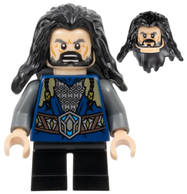 LEGO® Minifigur Lord of the Rings lor040 - Thorin Oakenshield - Chain Mail