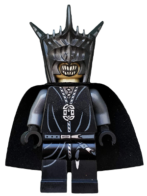 LEGO® Minifigur Lord of the Rings lor064 - Mouth of Sauron - Dark Bluish Gray Arms