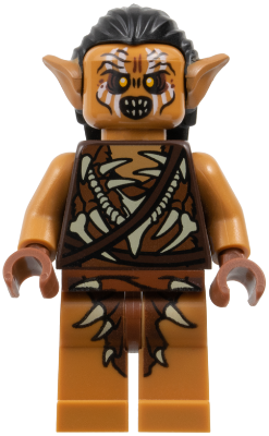 LEGO® Minifigur Lord of the Rings lor076 - Gundabad Orc - Hair