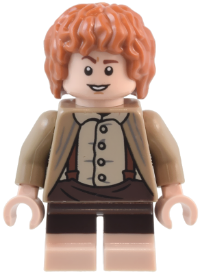 LEGO® Minifigur Lord of the Rings lor132 - Samwise Gamgee (Sam) - Dark Tan Jacket