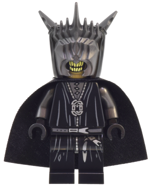 LEGO® Minifigur Lord of the Rings lor140 - Mouth of Sauron - Pearl Dark Gray Arms