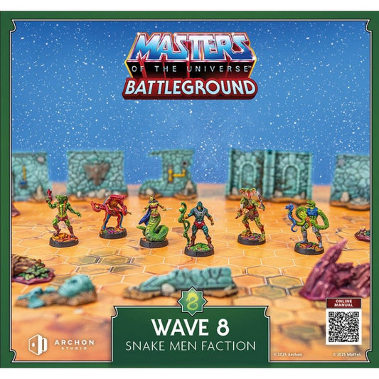 Masters of The Universe: Battleground Wave 8 - Snake Men Faction - DE