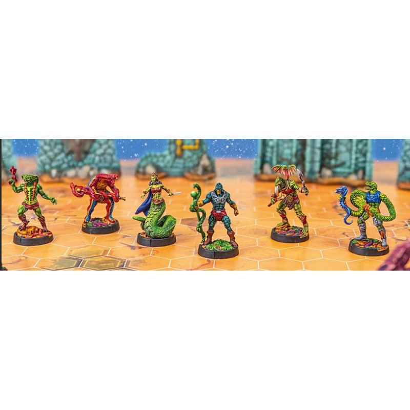 Masters of The Universe: Battleground Wave 8 - Snake Men Faction - DE