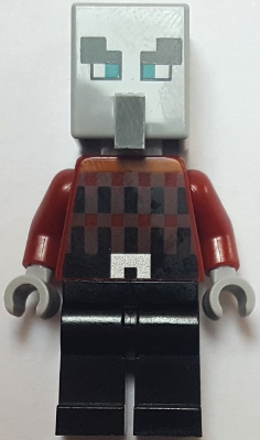 LEGO® Minifigur Minecraft min081 - Illager (Pillager) - Wide Eyes