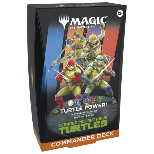 MtG - Teenage Mutant Ninja Turtles Commander Deck - Englisch - Turtle Power!