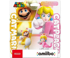 Nintendo amiibo (Super Mario Collection) Katzen-Mario & Katzen-Peach