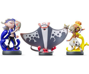 Nintendo amiibo (Splatoon Collection) Mako + Mantaro + Muri