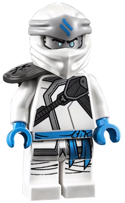LEGO® Minifigur Ninjago njo0537 - Zane - Secrets of the Forbidden Spinjitzu