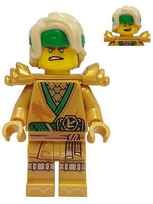 LEGO® Minifigur Ninjago njo0640 - Lloyd - 10th Anniversary Golden Ninja