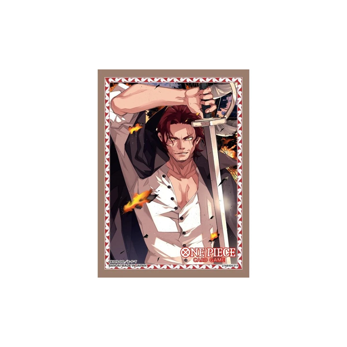 One Piece Card Game Sleeves - Shanks (70 Kartenhüllen)