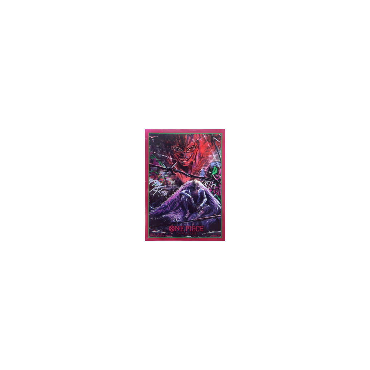 One Piece Card Game Sleeves Vol. 4 - Donquixote Doflamingo (70 Kartenhüllen)