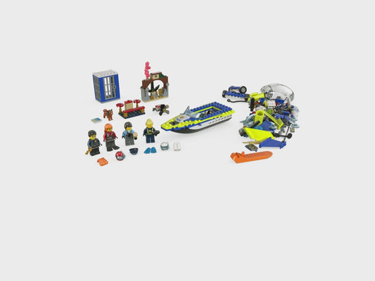 LEGO® City 60355 Detektivmissionen der Wasserpolizei