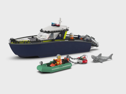 LEGO® City 60456 Verfolgungsjagd im Polizeiboot