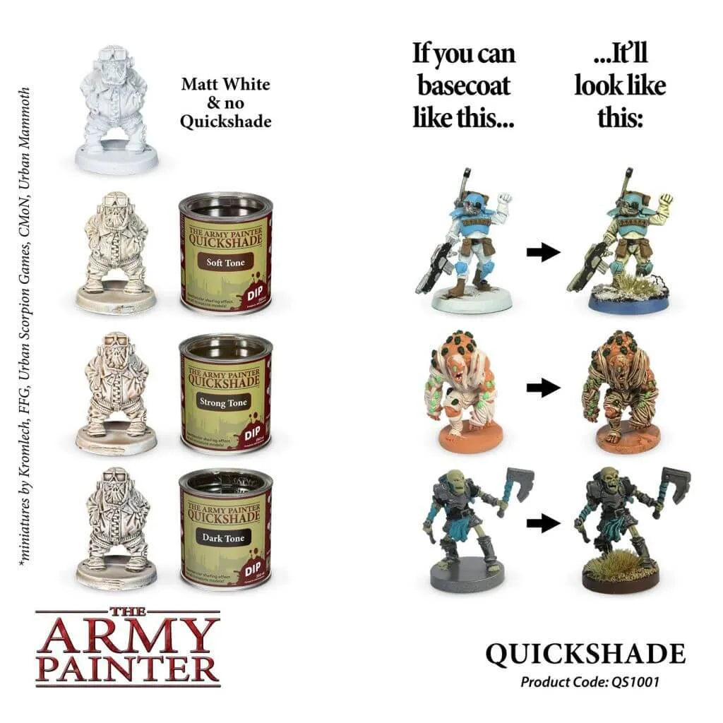 The Army Painter: Quickshade: Soft Tone - QS1001