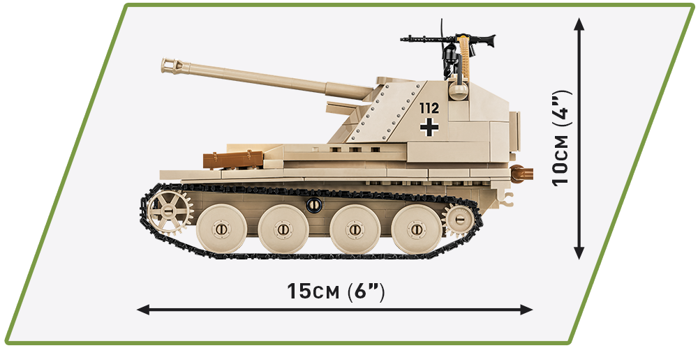 Cobi 2282 - Marder III Ausf.M (Sd.Kfz.138)